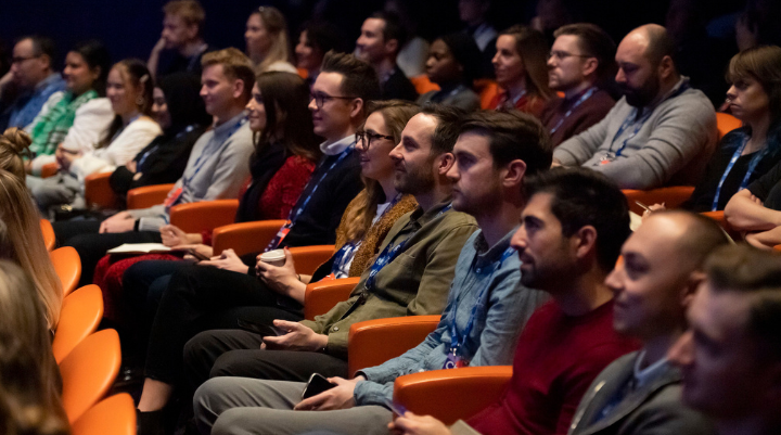 Audience at IAB event